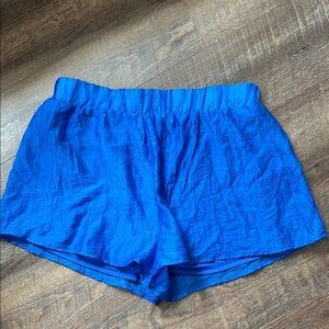NWT Lulu's Blue Shorts Vibrant and Relaxed